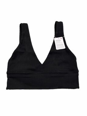 NWT Lululemon Align V-Neck Bra (Black) Size 4